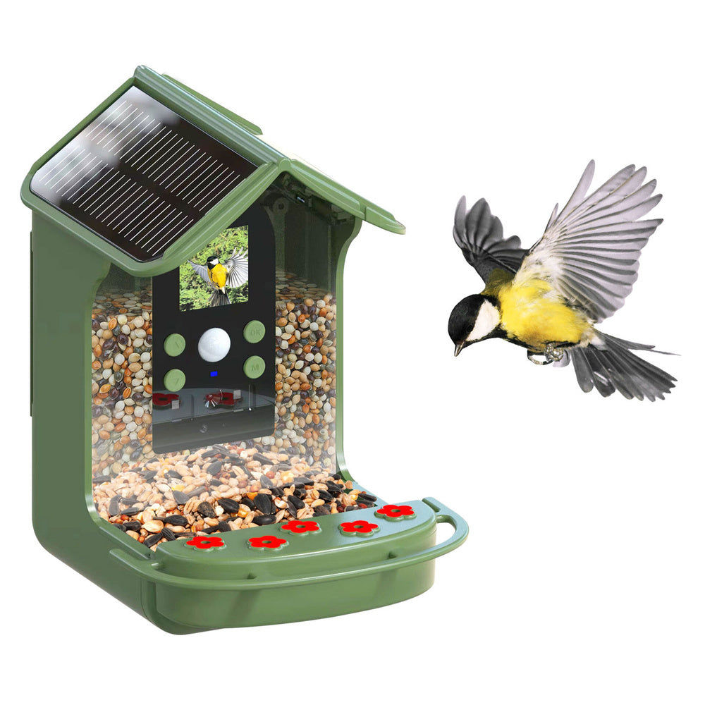 Easypix EASYPIX Vogelfutterhaus -BirdyCam- mit HD-Kamera, Solar-Panel und Akku Elektroniktrade Switzerland