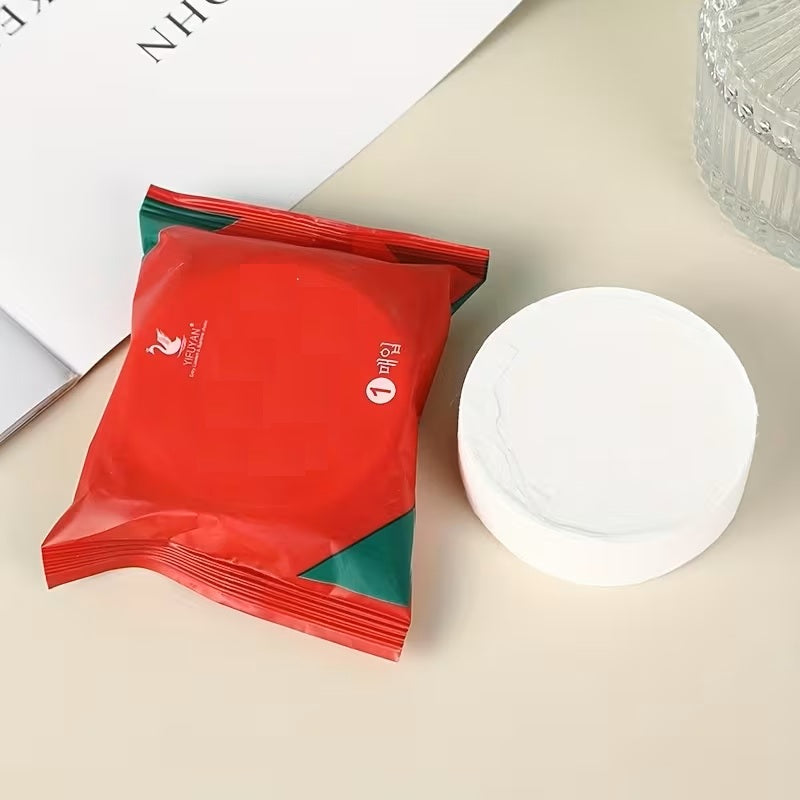 Komprimiertes Handtuch/Gesichtstuch, Einzeln Verpackt, 20x20 cm