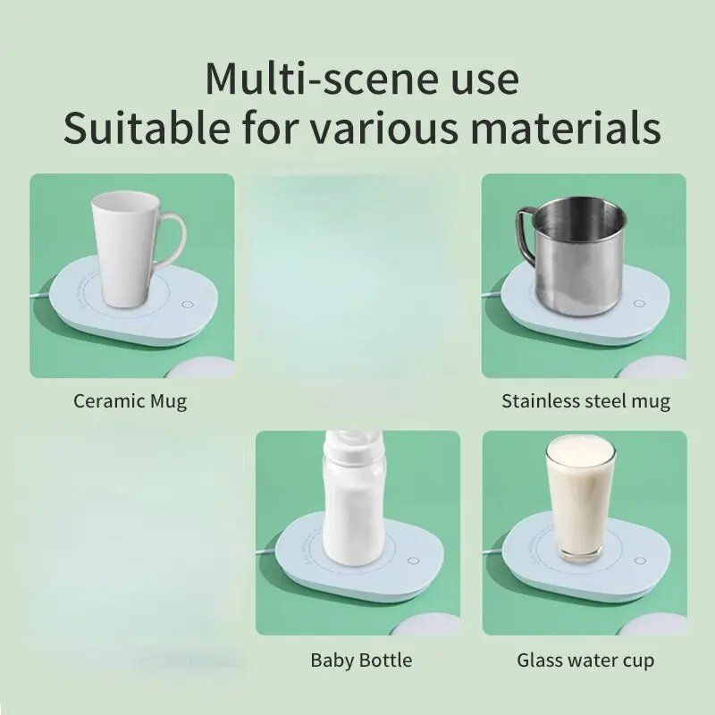 Elektrischer Becherwärmer, Beheizter Untersetzer, Kaffeetass