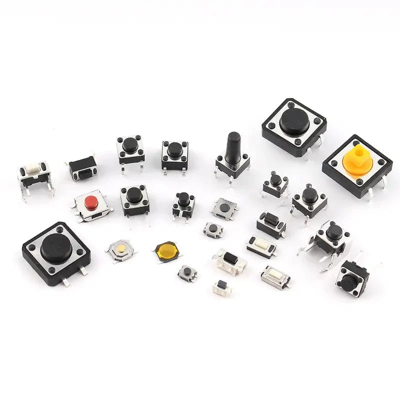 Elektroniktrade 125 Teile Touch Schalter/Mikro Schalter/Drucktasten Set Elektroniktrade Switzerland