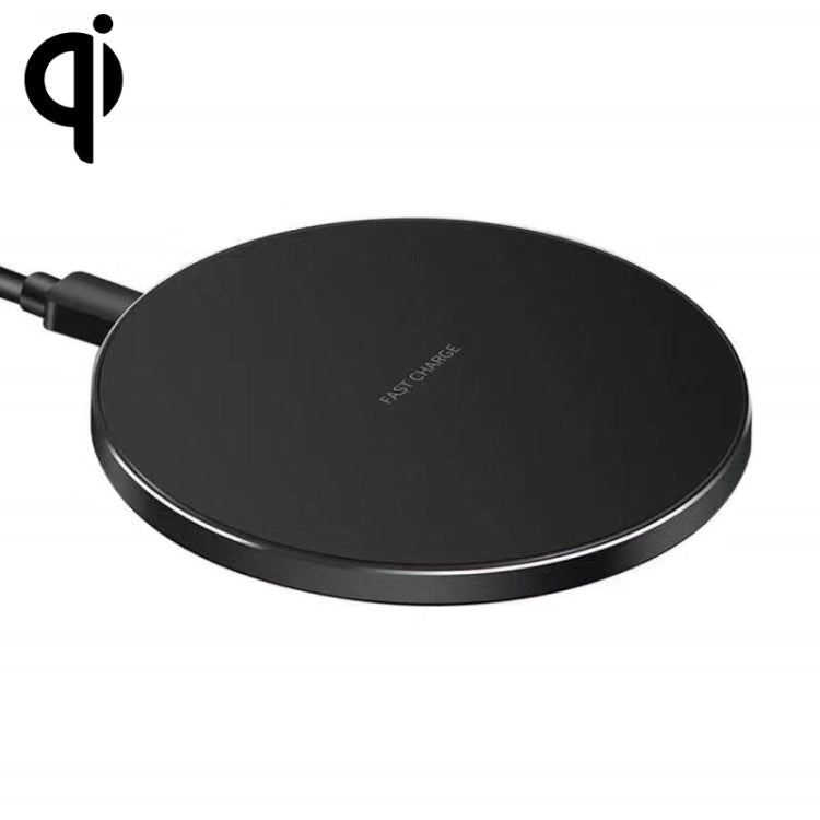 Elektroniktrade 15W Metall Runder drahtloser Ladegerät Smart Fast Ladung Elektroniktrade Switzerland