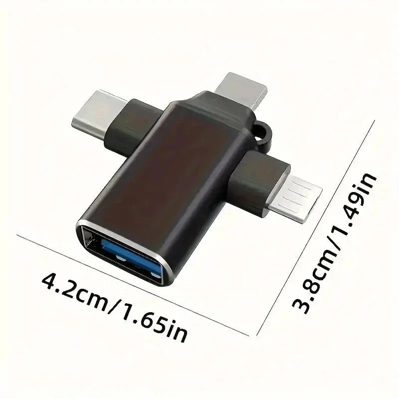 Elektroniktrade 2/3-in-1 OTG Adapter USB 3.0 Datenübertragungswandler elektroniktrade Switzerland