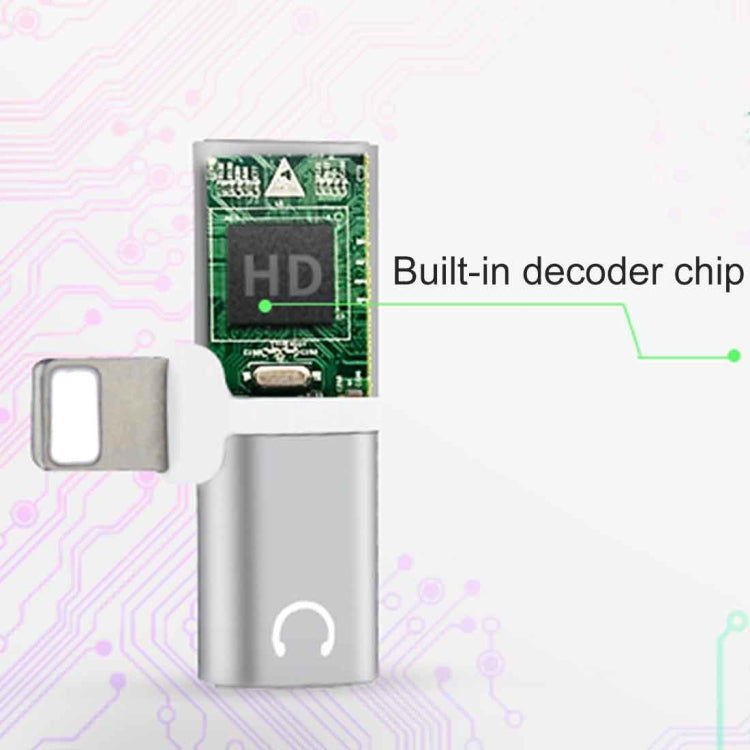 Elektroniktrade 2 in 1 8 Pin 5V 1A Hören Anruf Audio Converter Kopfhöreradapter (Silber) Elektroniktrade Switzerland