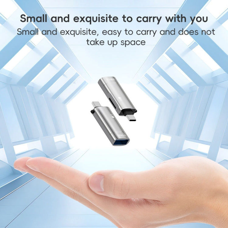elektroniktrade 2-in-1-Adapter für Typ-C-auf-USB- und TF-Kartenleser, Type-C to USB and TF Card elektroniktrade Switzerland