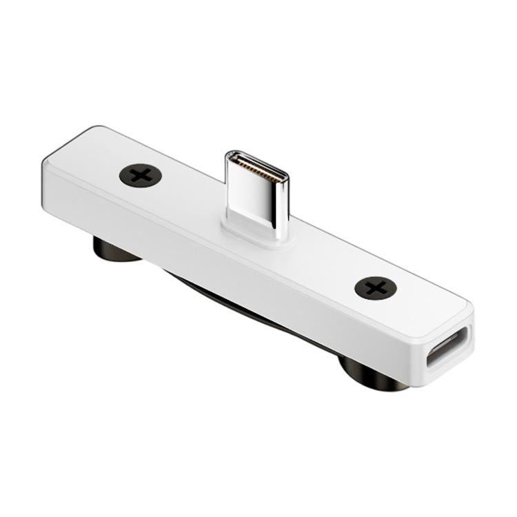 elektroniktrade 2-in-1 USB-C-Stecker auf zwei USB-C-Buchsen Adapter, faltbarer Handyhalter, 100W elektroniktrade Switzerland
