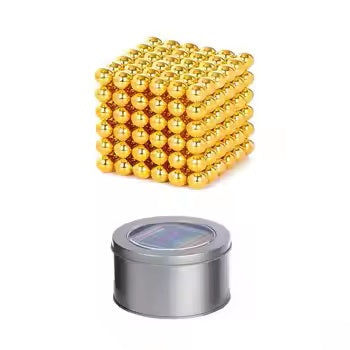 Elektroniktrade 216 Mini Magnetkugeln Gold Grösse 4.9mm Elektroniktrade Switzerland
