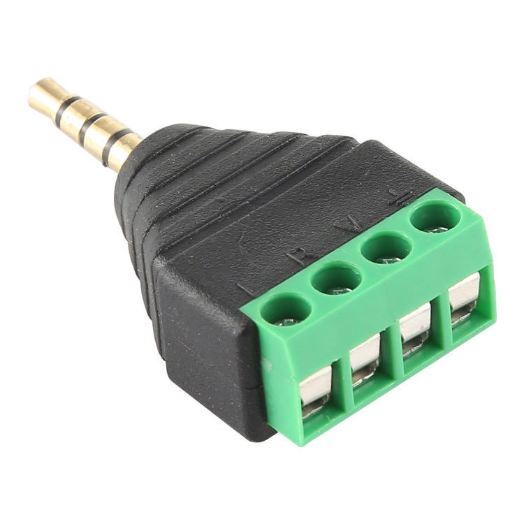 Elektroniktrade 3,5-mm-Stecker 4-poliger 4-poliger Klemmenblock-Stereo-Audioanschluss elektroniktrade Switzerland