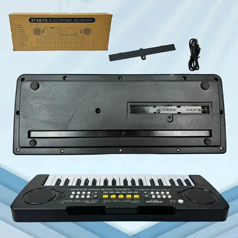 Elektroniktrade 37-Tasten tragbares Kinder Digitalpiano-Keyboard USB-C/Batterien AA elektroniktrade Switzerland
