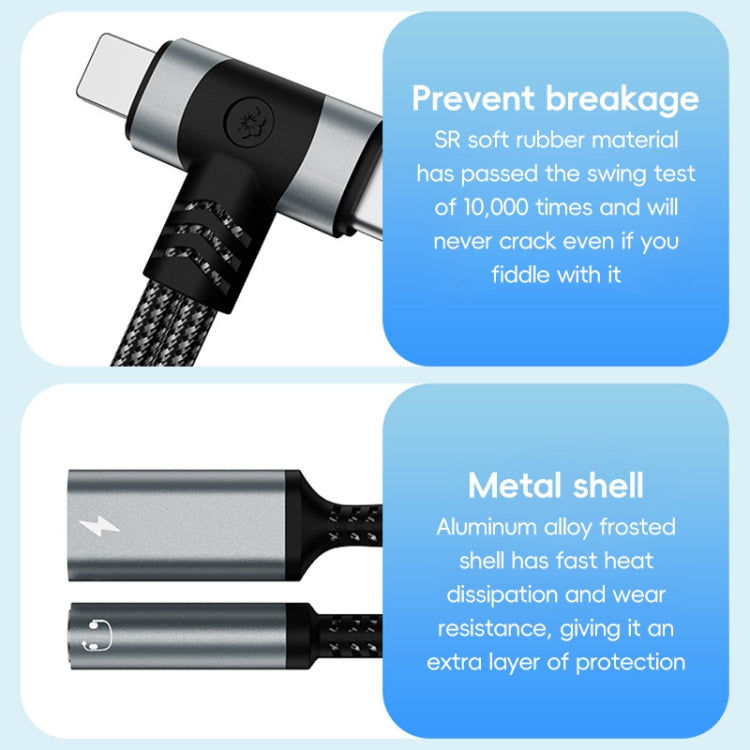 elektroniktrade 4-in-1 Audioadapter 8-Pin/USB-C auf USB-C und 3,5-mm-Klinke elektroniktrade Switzerland