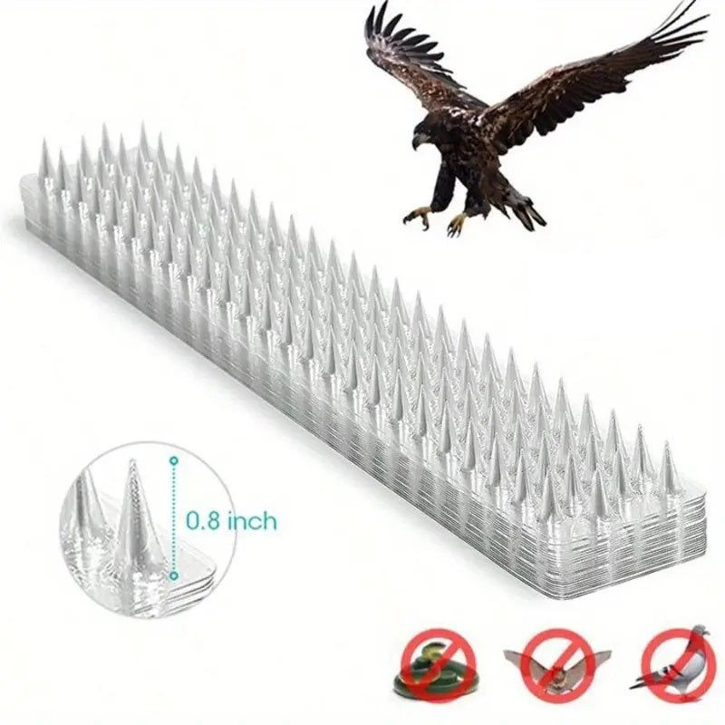 Elektroniktrade 4 Stück Spikes zur Vogel- und Katzenabwehr für den Außenbereich – Kunststoff Elektroniktrade Switzerland