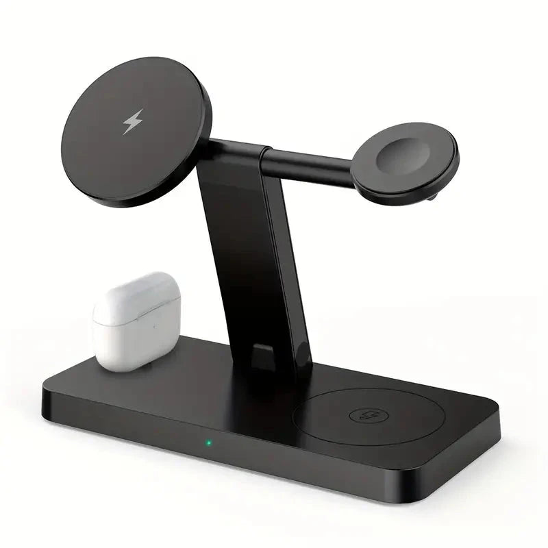 Elektroniktrade 4in1 Wireless-Ladegerät, Tragbar, Faltbar, Magnetische Saugfunktion, für Apple Geräte Elektroniktrade Switzerland