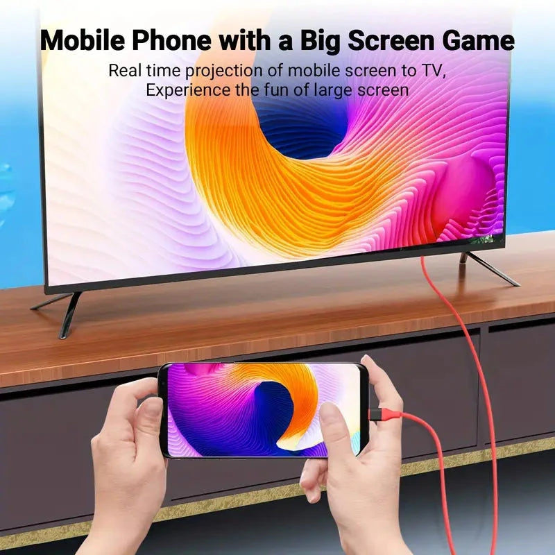Elektroniktrade 4K HD USB-C zu HD Interface Kabel Typ C zu HDMI 2m Elektroniktrade Switzerland