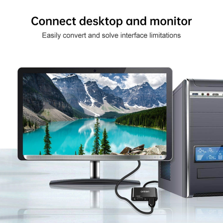 Elektroniktrade 5138HV 1080P VGA zu HDMI + VGA Adapter mit Audio Elektroniktrade Switzerland