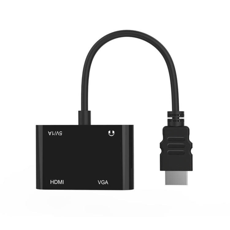 Elektroniktrade 5165HV HDMI zu HDMI + VGA Adapter Elektroniktrade Switzerland