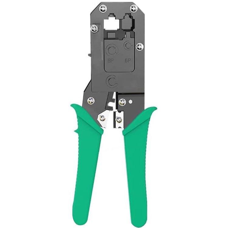 Elektroniktrade 8P8C Griff-Netzwerk-Crimperzangen-Werkzeug (grün) elektroniktrade Switzerland