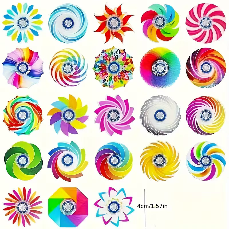 Elektroniktrade Acryl-Fidget-Spinner - Verschiedene Muster/Farben 4cm 1 Stück Elektroniktrade Switzerland