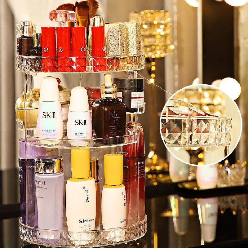 Elektroniktrade Acryl Make-up Organizer Aufbewahrung, 360 rotierend elektroniktrade Switzerland