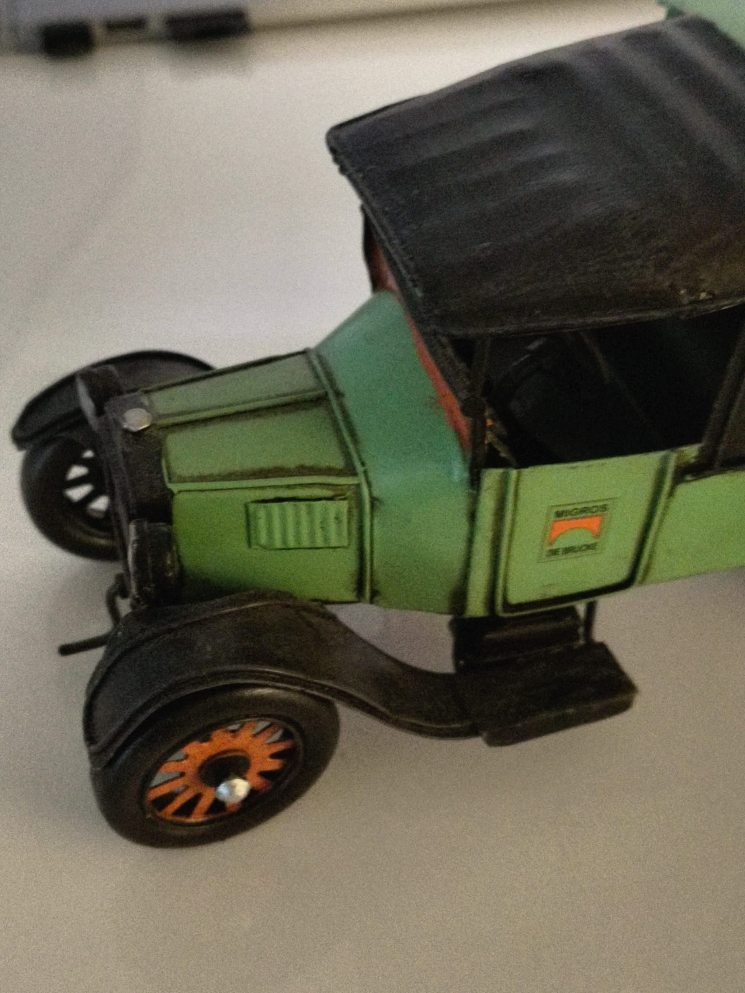 Elektroniktrade Antiker Migros AG Verkaufswagen 23cm lang Elektroniktrade Switzerland
