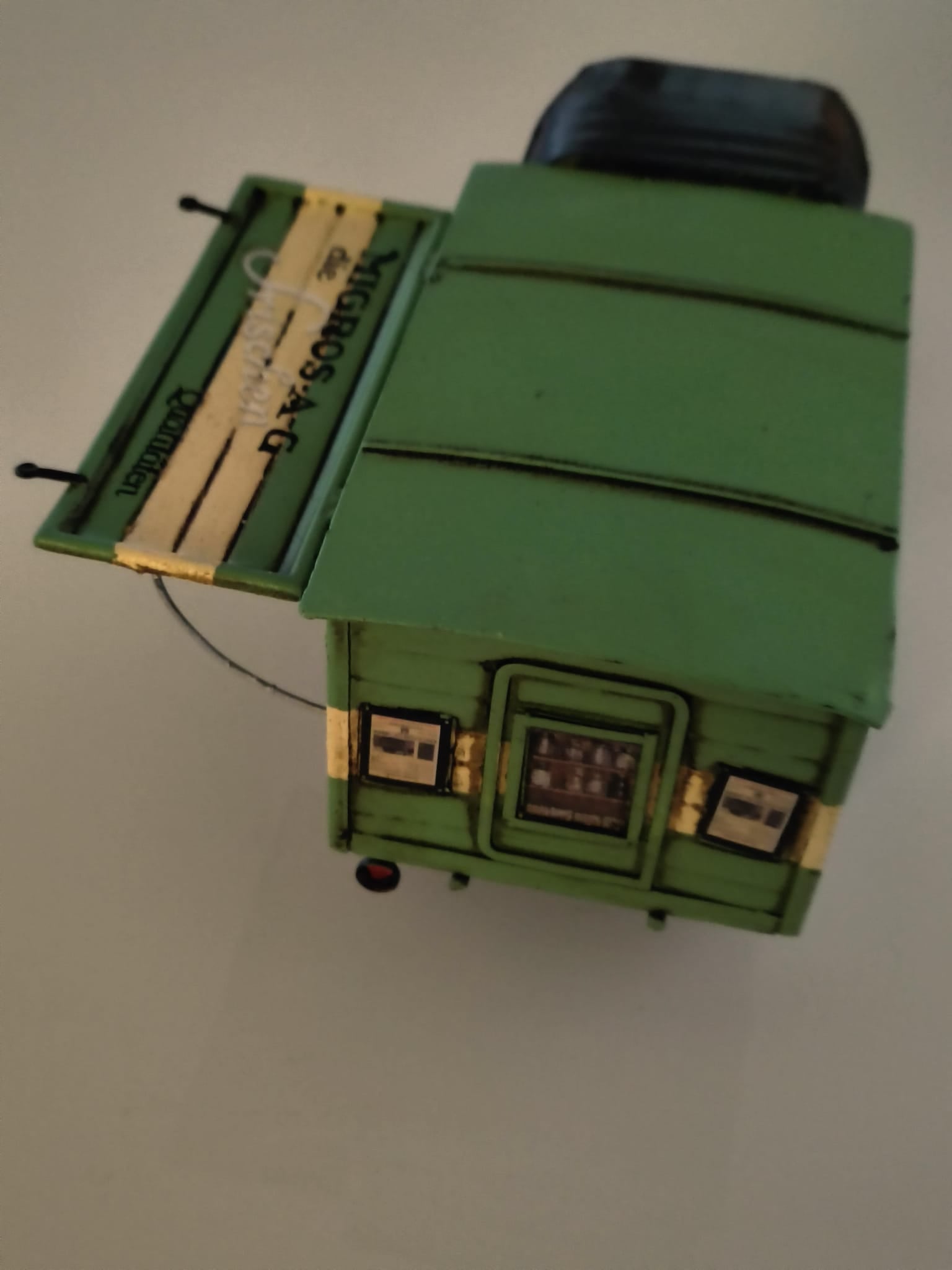 Elektroniktrade Antiker Migros AG Verkaufswagen 23cm lang Elektroniktrade Switzerland