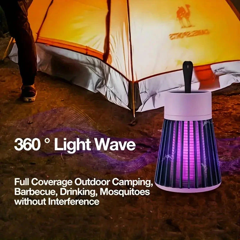 Elektroniktrade Aufladbarer Mückenfalle – 360° UV-LED Insektenabwehr, USB-betrieben & leise Elektroniktrade Switzerland