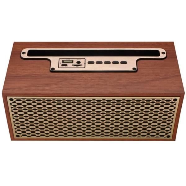 Elektroniktrade Bluetooth Radio, Vintage, Wireless, Holzgehäuse, 20,9 x 9,5 x 9,8 cm XM-5H elektroniktrade Switzerland