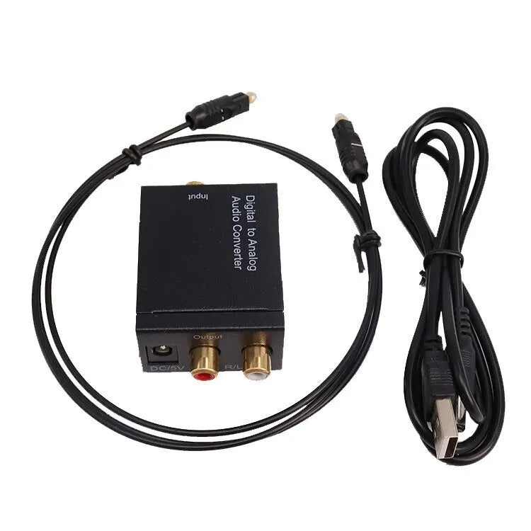 Elektroniktrade Digital zu Analog Audio Konverter Coaxial/Toslink auf Chinch elektroniktrade Switzerland