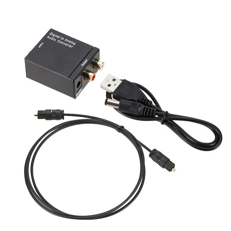 Elektroniktrade Digital zu Analog Audio Konverter Coaxial/Toslink auf Chinch elektroniktrade Switzerland