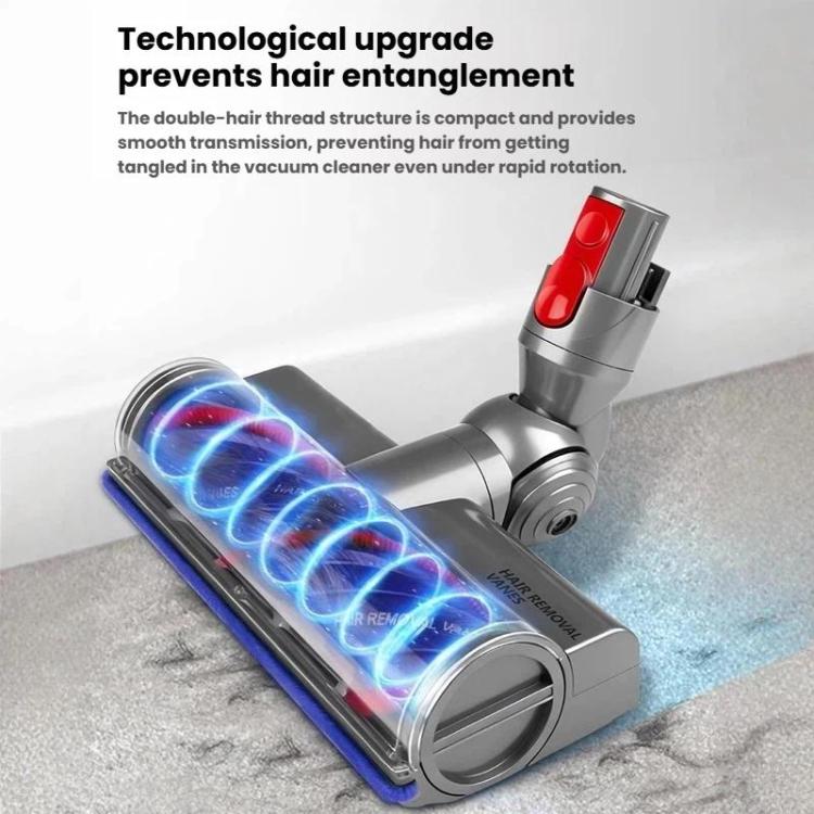 elektroniktrade Direktantrieb-Bürstenkopf mit Anti-Verwicklungs-Funktion für Dyson V7 / V8 / V10 / V11 / V15 Staubsauger, Anti-Tangle Roller elektroniktrade Switzerland