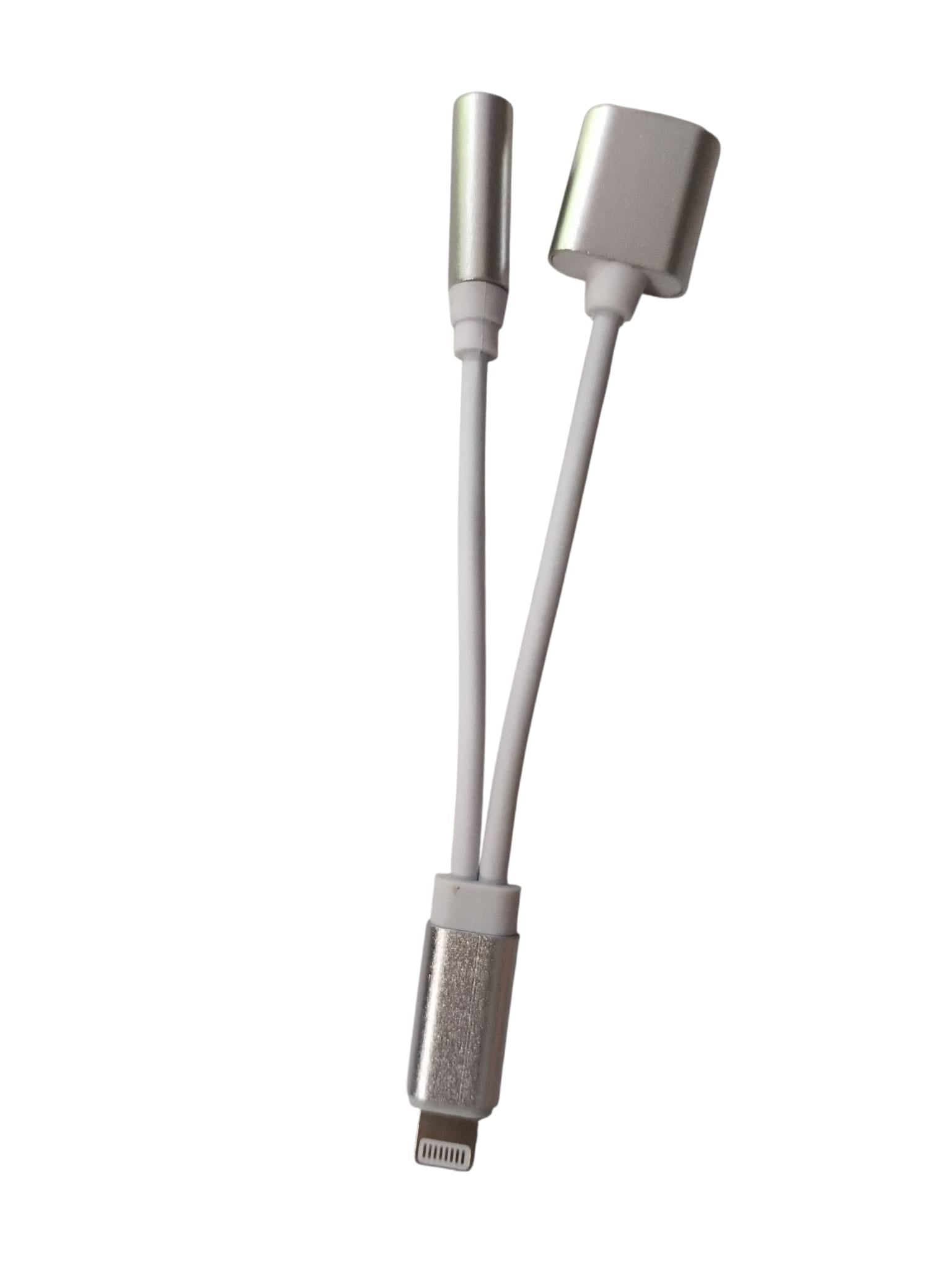 Elektroniktrade Dual Adapter Lightning auf 3,5 mm Klinke & USB-C Elektroniktrade Switzerland