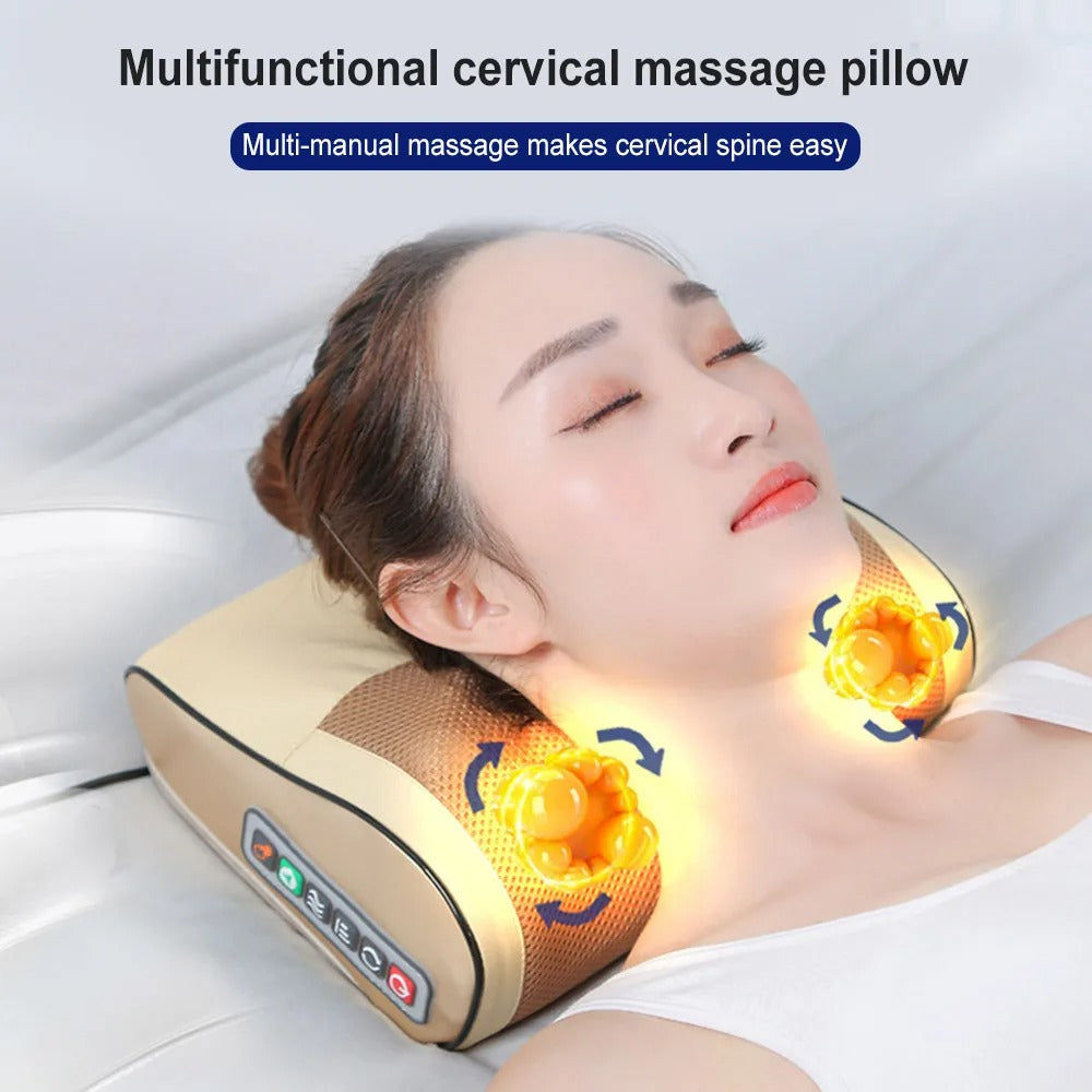 Elektroniktrade Elektrisches Massage Kissen für Hals & Schulter mit Heizung Elektroniktrade Switzerland