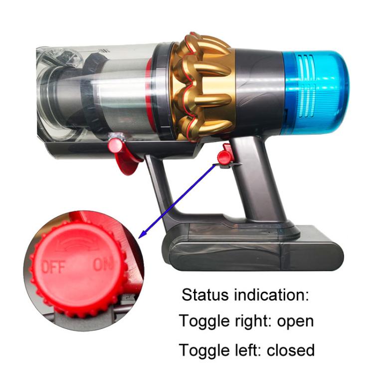 elektroniktrade Für Dyson V6 / V7 / V8 / V10 / V11 / V15 / V18 / Slim Staubsaugerschalter-Verriegelungshalter, Round Latch, Flat Latch elektroniktrade Switzerland