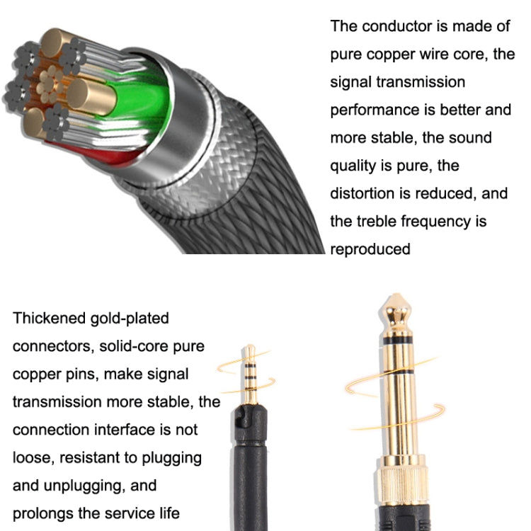 Elektroniktrade Für Sennheiser HD598 / HD558 / HD518 / HD595 Kopfhörerfederkabel, Kabellänge: 1,4 m-3m Elektroniktrade Switzerland