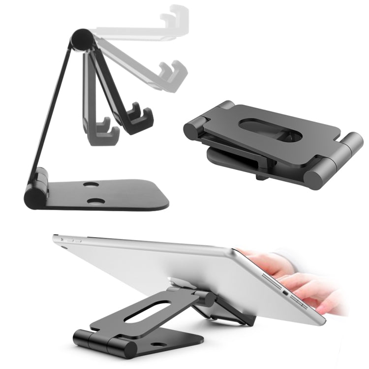 Elektroniktrade Faltbarer verstellbarer Smartphone/Tablet Halterständer aus Aluminium Elektroniktrade Switzerland