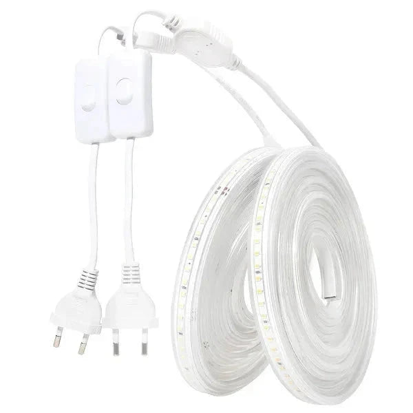Elektroniktrade Flexibler LED-Streifen 220V - Wasserdicht mit Schalter elektroniktrade Switzerland