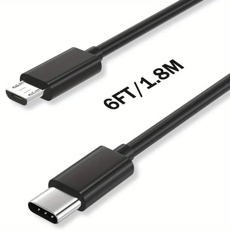 Elektroniktrade Ladekabel Mit USB-C OTG Zu Micro USB, Daten-Synchronisationskabel Elektroniktrade Switzerland