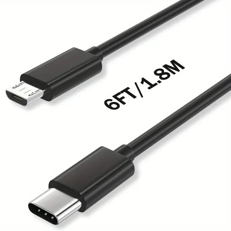 Elektroniktrade Ladekabel Mit USB-C OTG Zu Micro USB, Daten-Synchronisationskabel elektroniktrade Switzerland