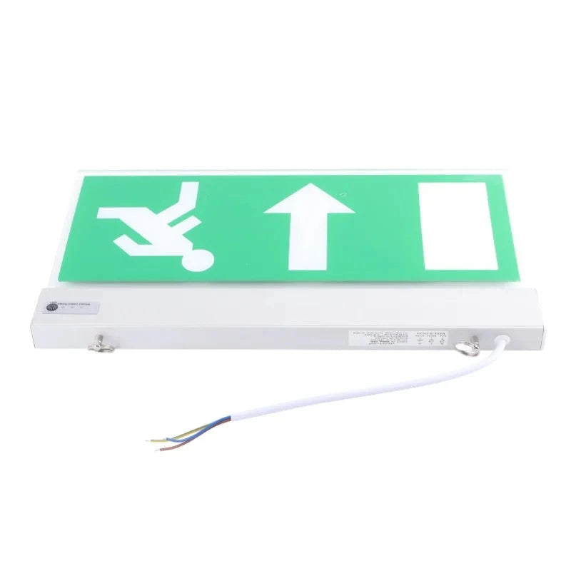 Elektroniktrade LED Notausgangsschild aus Acryl – Sicherheits- & Fluchtwegbeleuchtung (110–220 V) Elektroniktrade Switzerland