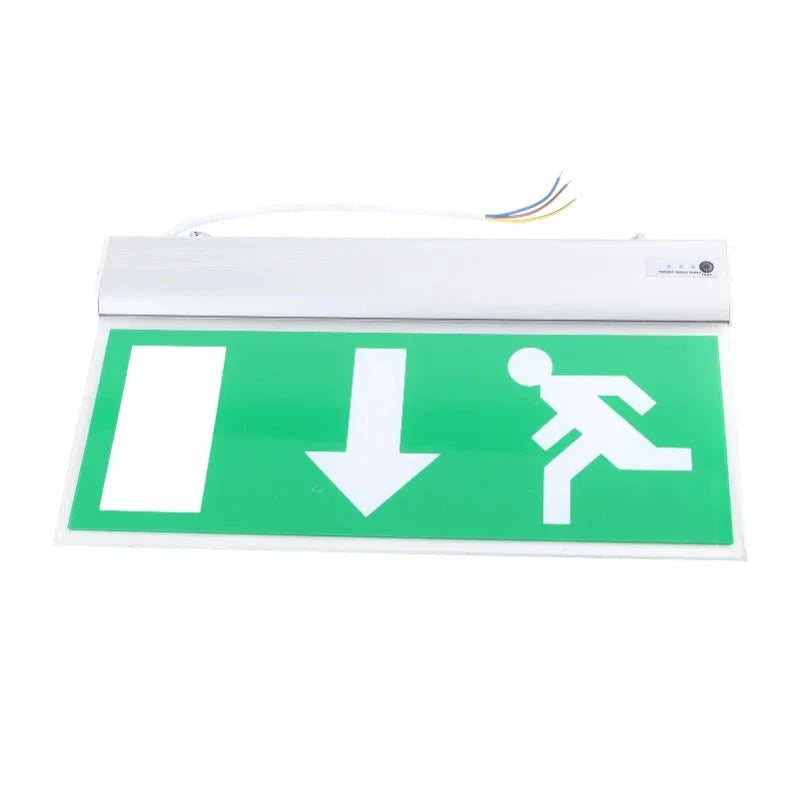 Elektroniktrade LED Notausgangsschild aus Acryl – Sicherheits- & Fluchtwegbeleuchtung (110–220 V) Elektroniktrade Switzerland