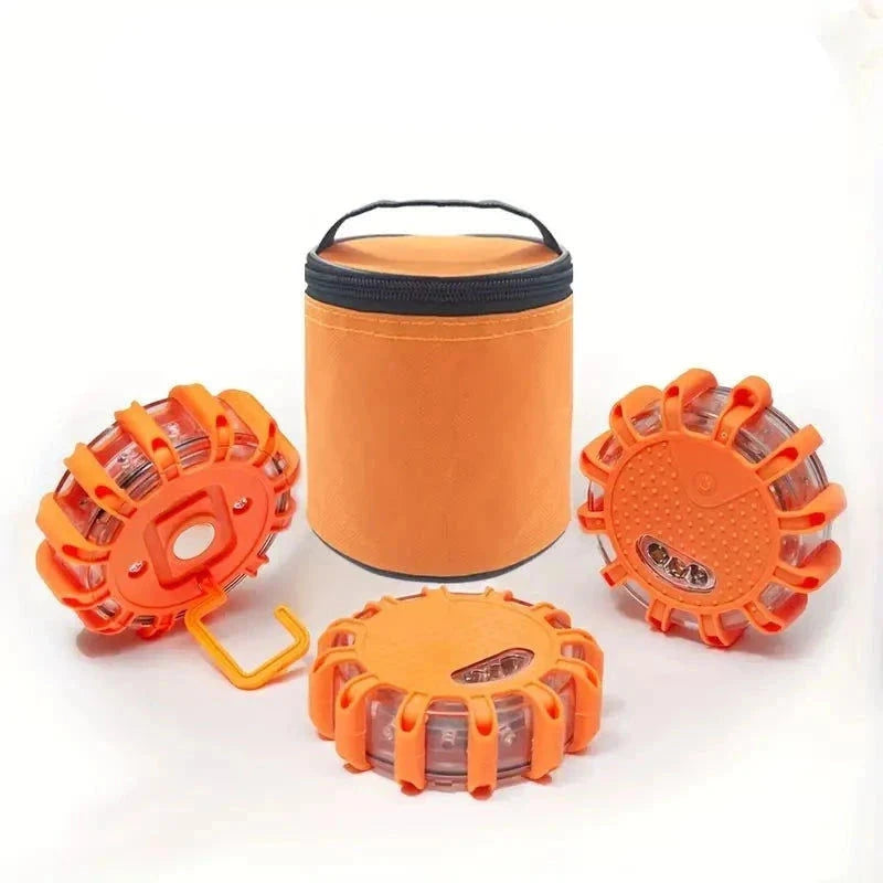 Elektroniktrade LED SOS Notsicherheits-Blinklicht - Signallicht Orange Einzel & Sets elektroniktrade Switzerland