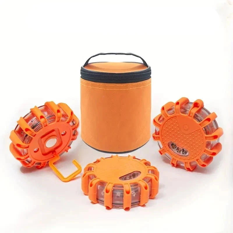Elektroniktrade LED SOS Notsicherheits-Blinklicht - Signallicht Orange Einzel & Sets Elektroniktrade Switzerland