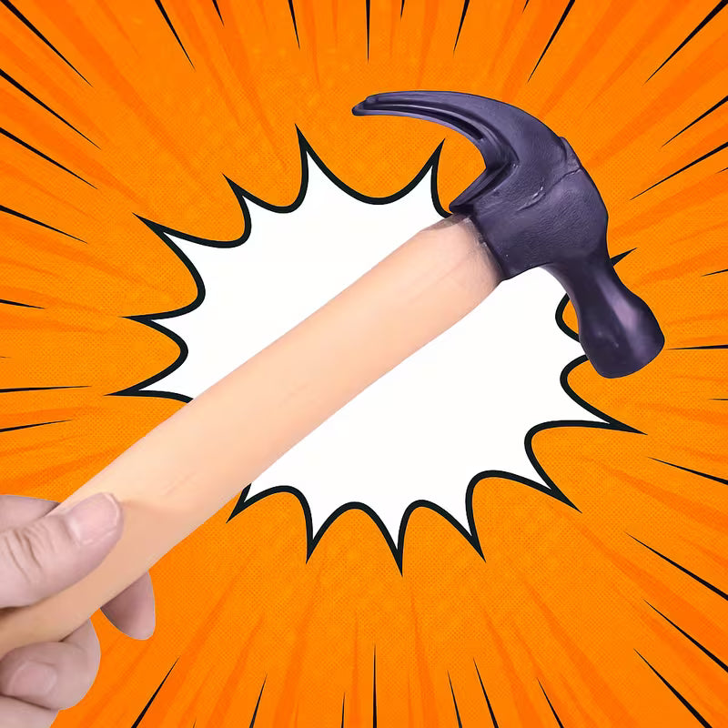 elektroniktrade 🔨😂 Lustiger Scherzhammer – Weicher Griff & Spaßiges Gag-Geschenk elektroniktrade Switzerland