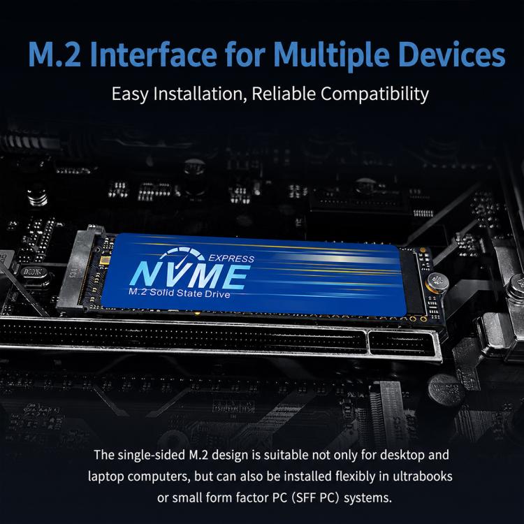 elektroniktrade M.2 NVMe PCIe interne SSD für Desktop-PCs, Laptops und Ultrabooks, 128GB, 256GB, 512GB, 1TB elektroniktrade Switzerland