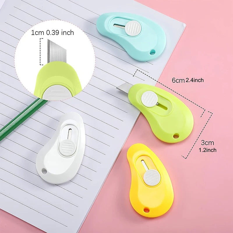 Elektroniktrade Massives Mini Papierschneide Messer - Automatischer Einzug der Klinke Elektroniktrade Switzerland