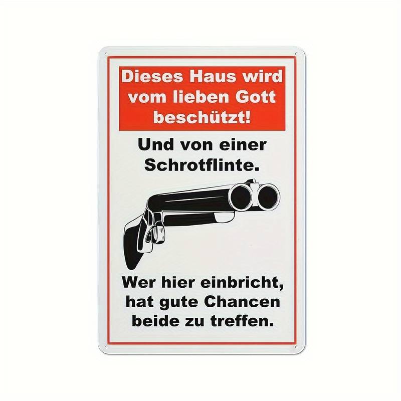 Elektroniktrade Metall-Blechschild mit lustigen verschiedenen Sprüchen Elektroniktrade Switzerland