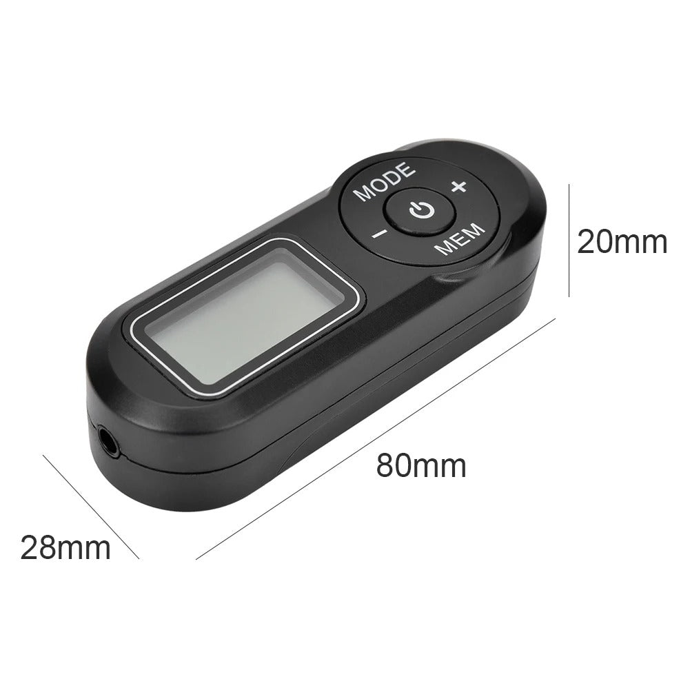 Elektroniktrade Mini FM Radio mit LCD Digital Anzeige ideal für Outdoor Sport elektroniktrade Switzerland