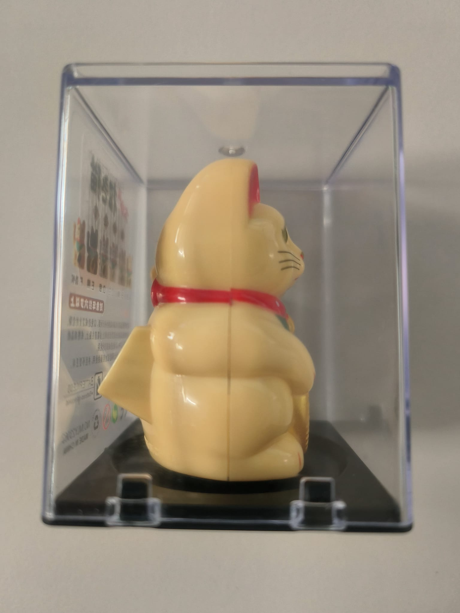 Elektroniktrade Mini Kunsthandwerk, Solar-Miniatur-Glückskatze mit Solar Elektroniktrade Switzerland