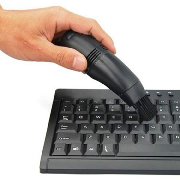 Elektroniktrade Mini USB Desktop Tischtastatur Staubsauger mit Bürsten in Gelb Elektroniktrade Switzerland