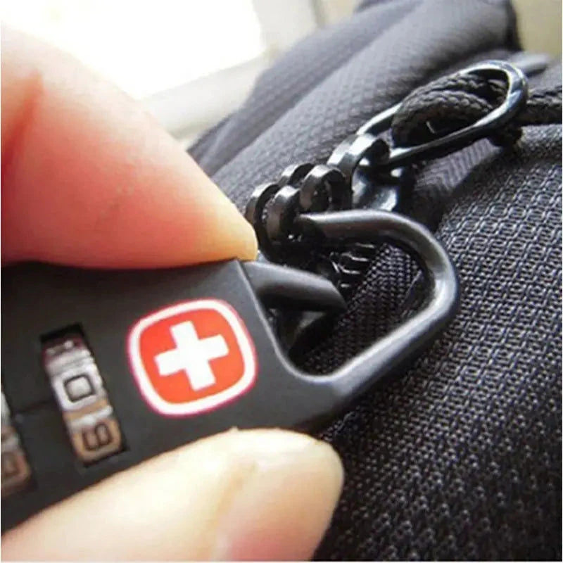 Elektroniktrade Mini Zahlenschloss für Gepäck Diebstahlsicherung, Taschenschloss Elektroniktrade Switzerland