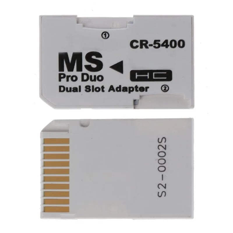 Elektroniktrade MS Pro Duo Dual Slot Adapter CR-5400 Elektroniktrade Switzerland