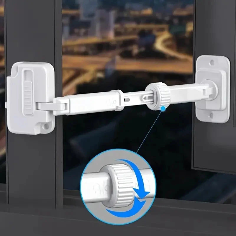 Elektroniktrade Multifunktionales Fenster-Sicherheitsschloss, Anti-Push-Fensterbegrenzungsfixierer Elektroniktrade Switzerland